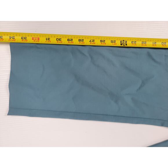 St. John 2 Teal Green Side Zipper Pull On Career‎ Ankle Preppy Workwear Pants - Picture 11 of 13